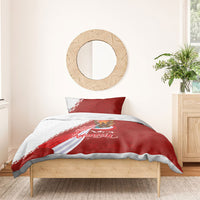 Indonesia Independence Day Bedding Set Dirgahayu-Long Live Indonesia
