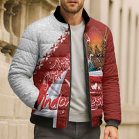 Indonesia Independence Day Bomber Puffer Jacket Dirgahayu-Long Live Indonesia