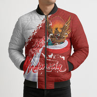 Indonesia Independence Day Bomber Puffer Jacket Dirgahayu-Long Live Indonesia
