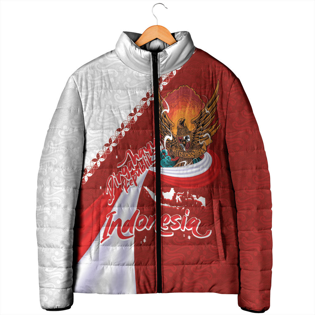 Indonesia Independence Day Padded Jacket Dirgahayu-Long Live Indonesia