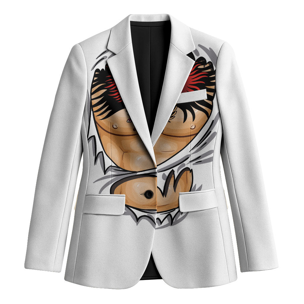 The Notorious Blazer Tattoo Reveal Effect