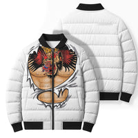 The Notorious Bomber Puffer Jacket Tattoo Reveal Effect