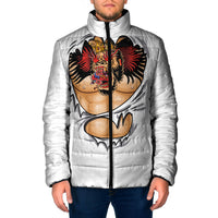 The Notorious Padded Jacket Tattoo Reveal Effect