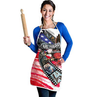 Pearl Harbor Remembrance Day Apron Lest We Forget - The Bald Eagle Remembers - Wonder Print Shop