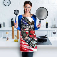 Pearl Harbor Remembrance Day Apron Lest We Forget - The Bald Eagle Remembers - Wonder Print Shop