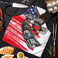 Pearl Harbor Remembrance Day Apron Lest We Forget - The Bald Eagle Remembers - Wonder Print Shop