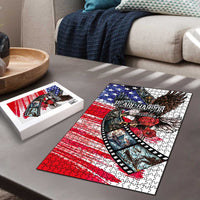 Pearl Harbor Remembrance Day Puzzle Lest We Forget - The Bald Eagle Remembers - Wonder Print Shop