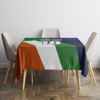 Custom Ireland and Australia Tablecloth Shamrocks and Aboriginal Art