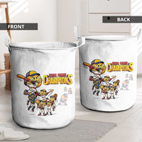 Venezuela Baseball Champions Laundry Basket Glory Arepa Team