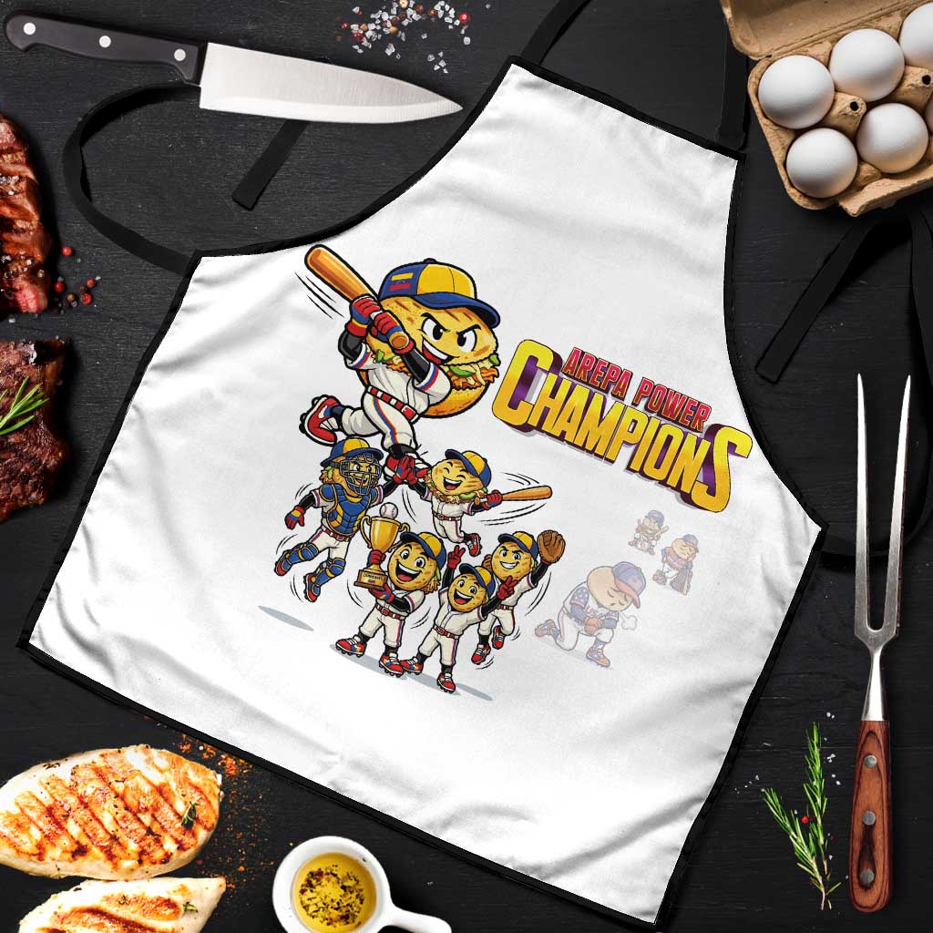 Venezuela Baseball Champions Apron Glory Arepa Team