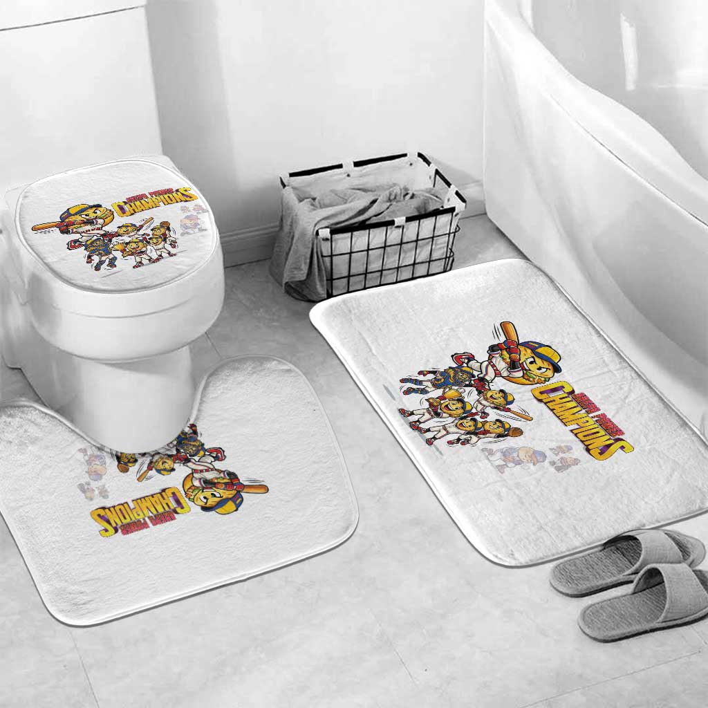 Venezuela Baseball Champions Bathroom Set Glory Arepa Team