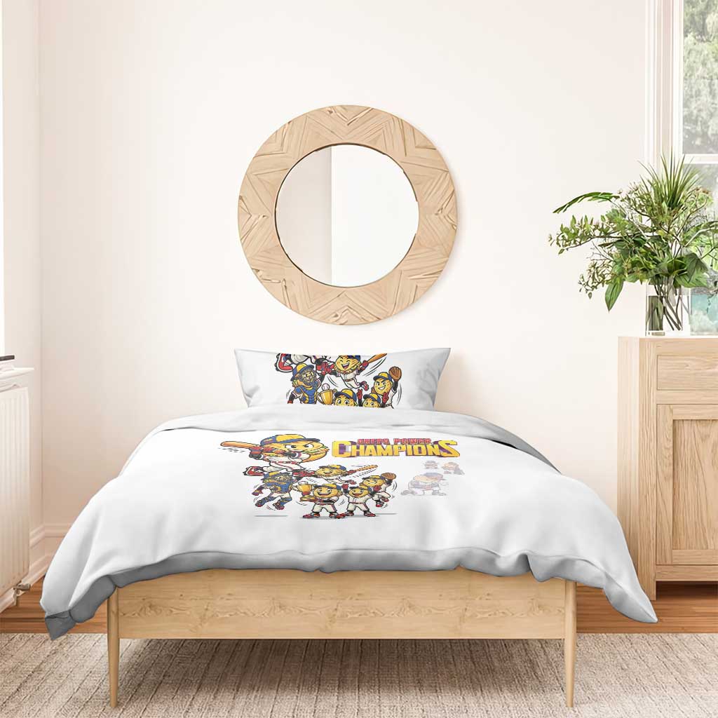 Venezuela Baseball Champions Bedding Set Glory Arepa Team