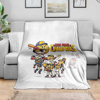 Venezuela Baseball Champions Blanket Glory Arepa Team