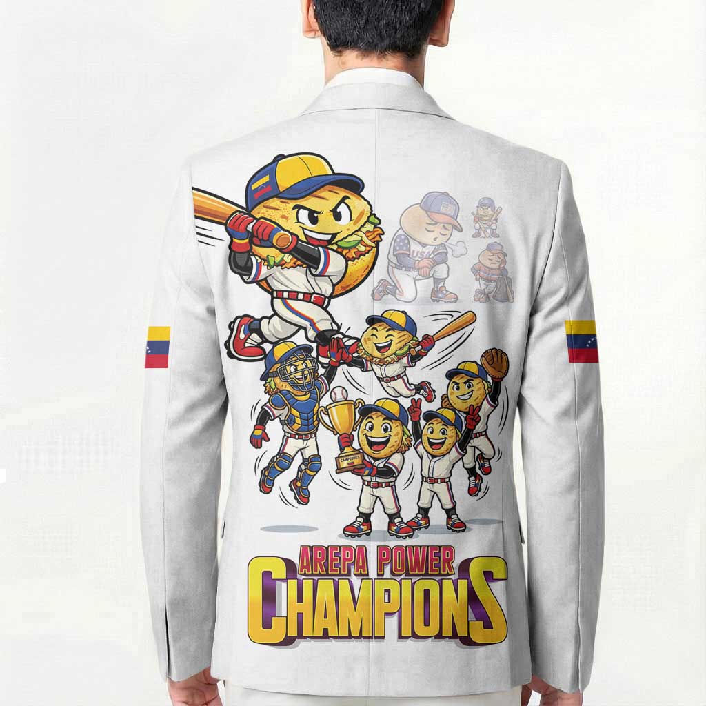 Venezuela Baseball Champions Blazer Glory Arepa Team