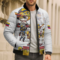 Venezuela Baseball Champions Bomber Puffer Jacket Glory Arepa Team
