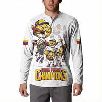 Venezuela Baseball Champions Button Sweatshirt Glory Arepa Team