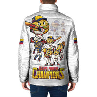 Venezuela Baseball Champions Padded Jacket Glory Arepa Team