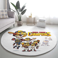 Venezuela Baseball Champions Round Carpet Glory Arepa Team