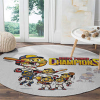 Venezuela Baseball Champions Round Carpet Glory Arepa Team