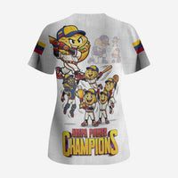 Venezuela Baseball Champions Scrub Top Glory Arepa Team