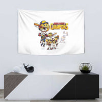 Venezuela Baseball Champions Tapestry Glory Arepa Team
