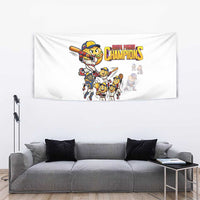 Venezuela Baseball Champions Tapestry Glory Arepa Team