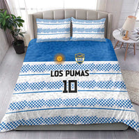 Argentina Rugby Custom Bedding Set Los Pumas Jaguar Race Style - Wonder Print Shop