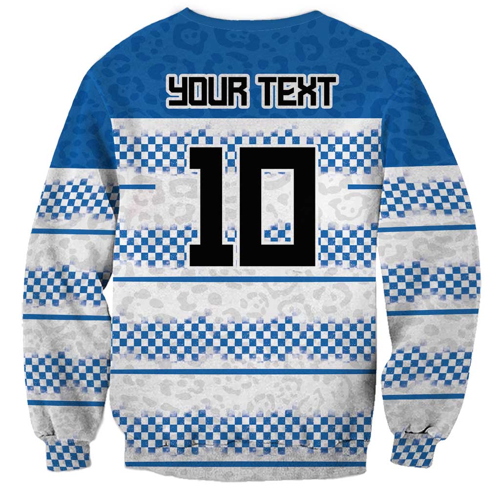 Argentina Rugby Custom Sweatshirt Los Pumas Jaguar Race Style - Wonder Print Shop