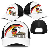 German Unity Day Baseball Net Cap Deutschland-Brandenburg Gate with Map