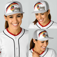 German Unity Day Baseball Net Cap Deutschland-Brandenburg Gate with Map