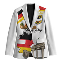 German Unity Day Blazer Deutschland-Brandenburg Gate with Map