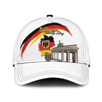 German Unity Day Classic Cap Deutschland-Brandenburg Gate with Map