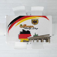 German Unity Day Tablecloth Deutschland-Brandenburg Gate with Map