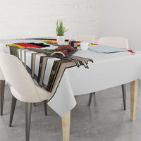 German Unity Day Tablecloth Deutschland-Brandenburg Gate with Map