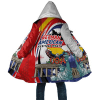 German American Heritage Month Cloak USA Bald Eagle with Brandenburg Gate