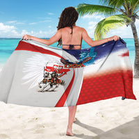 Polish American Heritage Month Sarong Winged Hussar with USA Bald Eagle