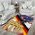 German American Heritage Month Area Rug United States Eagle and Brandenburg Gate with National Flag - Wonder Print Shop