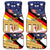 German American Heritage Month Car Mats United States Eagle and Brandenburg Gate with National Flag - Wonder Print Shop