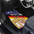 German American Heritage Month Car Mats United States Eagle and Brandenburg Gate with National Flag - Wonder Print Shop