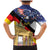 German American Heritage Month Family Matching Mermaid Dress and Hawaiian Shirt United States Eagle and Brandenburg Gate with National Flag - Wonder Print Shop