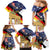 German American Heritage Month Family Matching Mermaid Dress and Hawaiian Shirt United States Eagle and Brandenburg Gate with National Flag - Wonder Print Shop