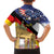 German American Heritage Month Family Matching Puletasi and Hawaiian Shirt United States Eagle and Brandenburg Gate with National Flag - Wonder Print Shop