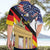 German American Heritage Month Hawaiian Shirt United States Eagle and Brandenburg Gate with National Flag - Wonder Print Shop