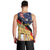 German American Heritage Month Men Tank Top United States Eagle and Brandenburg Gate with National Flag - Wonder Print Shop