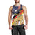 German American Heritage Month Men Tank Top United States Eagle and Brandenburg Gate with National Flag - Wonder Print Shop