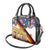 German American Heritage Month Shoulder Handbag United States Eagle and Brandenburg Gate with National Flag