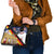 German American Heritage Month Shoulder Handbag United States Eagle and Brandenburg Gate with National Flag