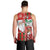 Australian Christmas Men Tank Top - Santa Koala Kangaroo and Holiday Cheer - Wonder Print Shop