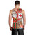 Canadian Christmas Men Tank Top A Merry Xmas Santa and Funny Moose - Wonder Print Shop