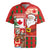 Canadian Christmas Rugby Jersey A Merry Xmas Santa and Funny Moose - Wonder Print Shop